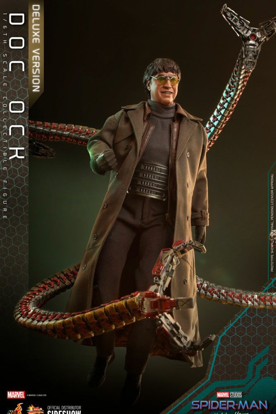 Movies / Tv / Sports * | Hot Toys Movie Masterpiece 1/6 Scale Figure Doc Ock (Spider-Man: No Way Home) (Deluxe Version) Pre-Orders