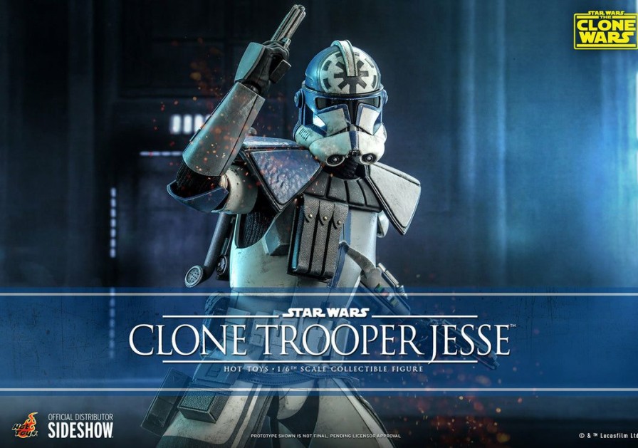 Movies / Tv / Sports * | Hot Toys Television Masterpiece 1/6 Scale Figure Clone Trooper Jesse (The Clone Wars)