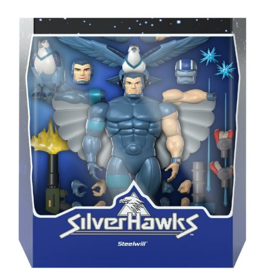 Movies / Tv / Sports * | Super 7 Silverhawks Ultimates Steelwill Pre-Orders