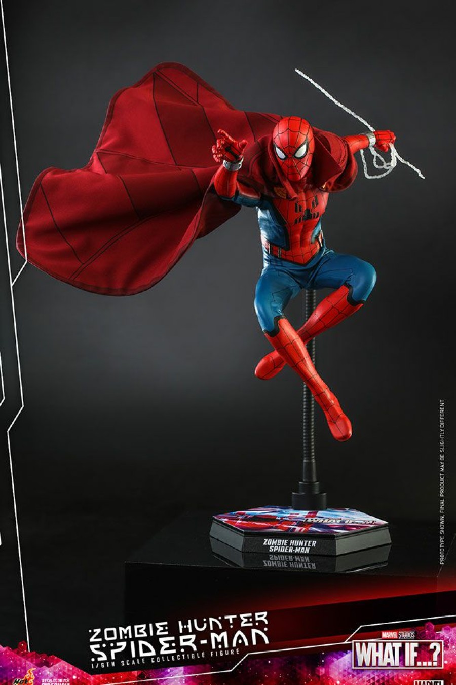 1/6 Scale * | Pre-Orders Hot Toys 1/6 Scale Figure Zombie Hunter Spider-Man Marvel What If…?