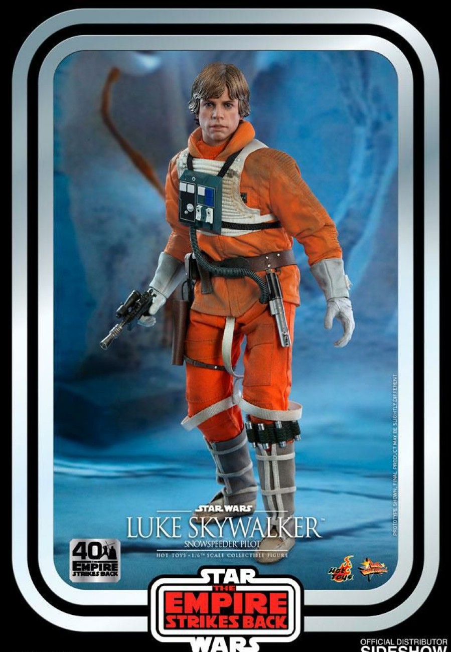 Movies / Tv / Sports * | Hot Toys Movie Masterpiece Star Wars: The Empire Strikes Back 40Th Anniversary Collection Luke Skywalker (Snowspeeder Pilot)