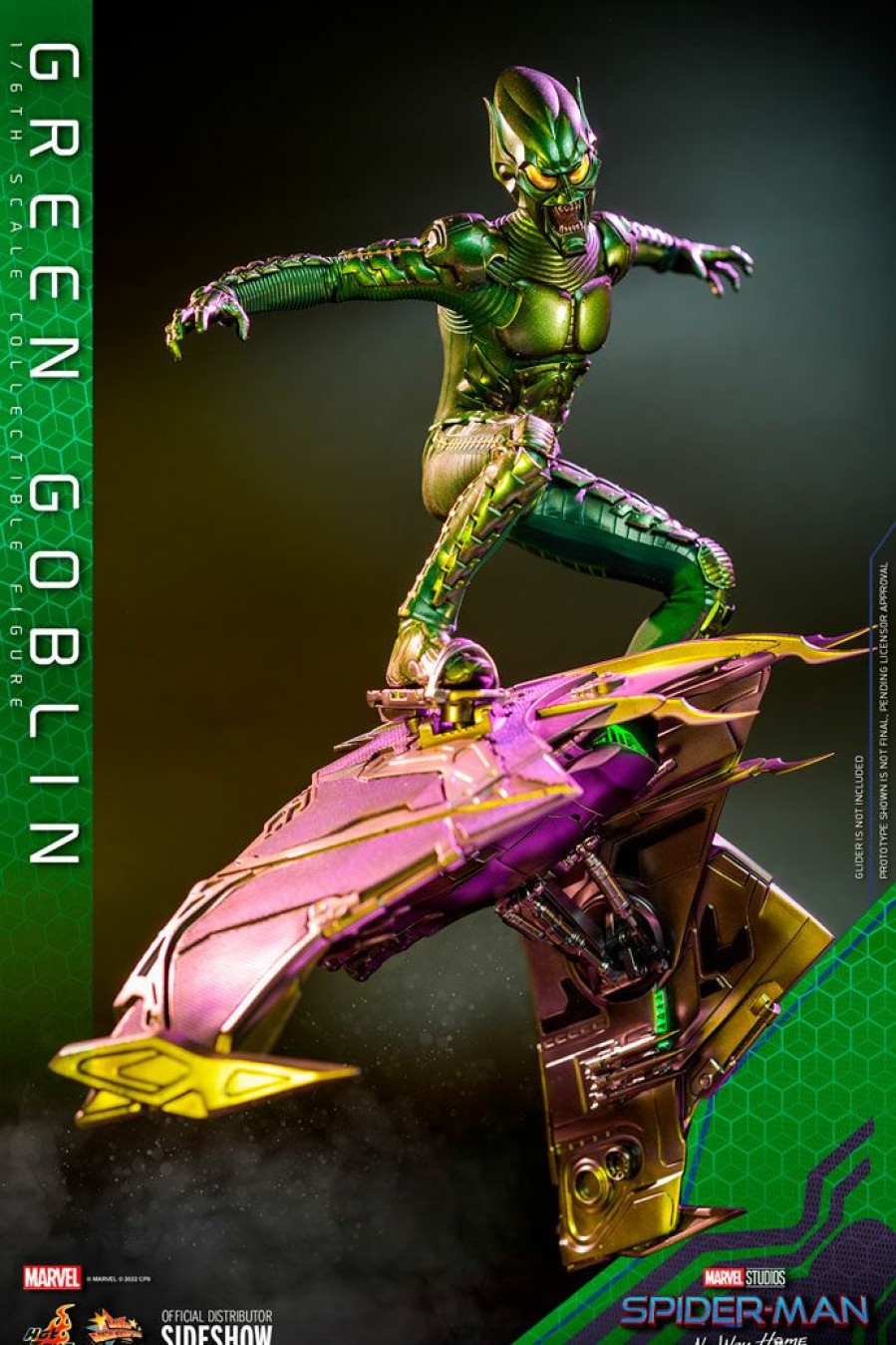 Movies / Tv / Sports * | Hot Toys Movie Masterpiece 1/6 Scale Figure Green Goblin (Spider-Man: No Way Home)