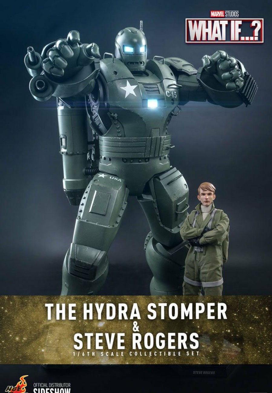 1/6 Scale * | Hot Toys Sixth Scale Figure Steve Rogers And The Hydro Stomper Marvel What If…? Pre-Orders