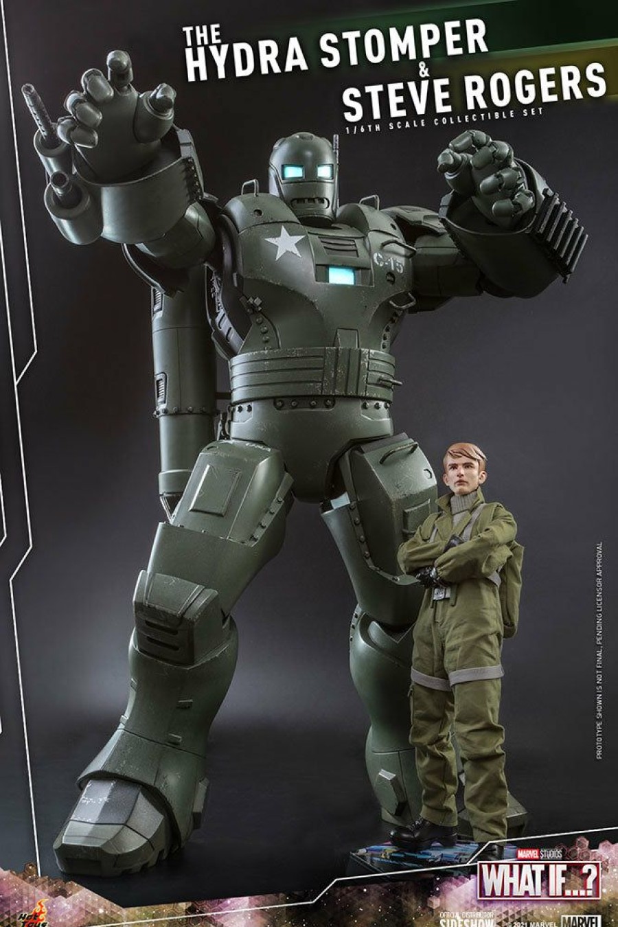 1/6 Scale * | Hot Toys Sixth Scale Figure Steve Rogers And The Hydro Stomper Marvel What If…? Pre-Orders