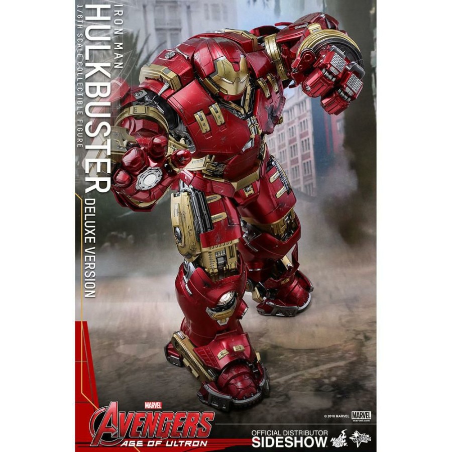 Movies / Tv / Sports * | Hot Toys Movie Masterpiece 1/6 Scale Figure Avengers: Age Of Ultron Hulkbuster (Deluxe Version) Comics