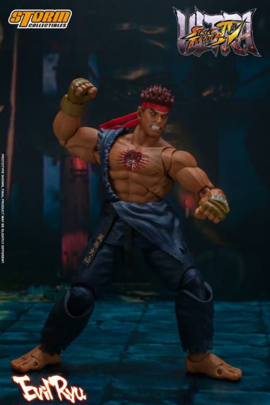 Video Games * | Storm Collectibles Ultimate Street Fighter Iv Evil Ryu Video Games