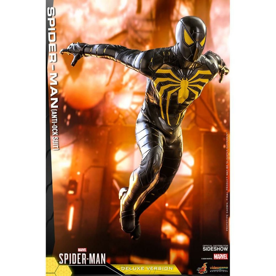 1/6 Scale * | Hot Toys Video Game Masterpiece 1/6 Scale Figure Spider-Man (Anti-Ock Suit) Deluxe Version