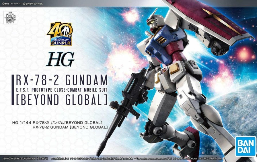 Gundam * | Bandai Gundam Hg 1/144 Rx-78-2 (Beyond Global) Anime