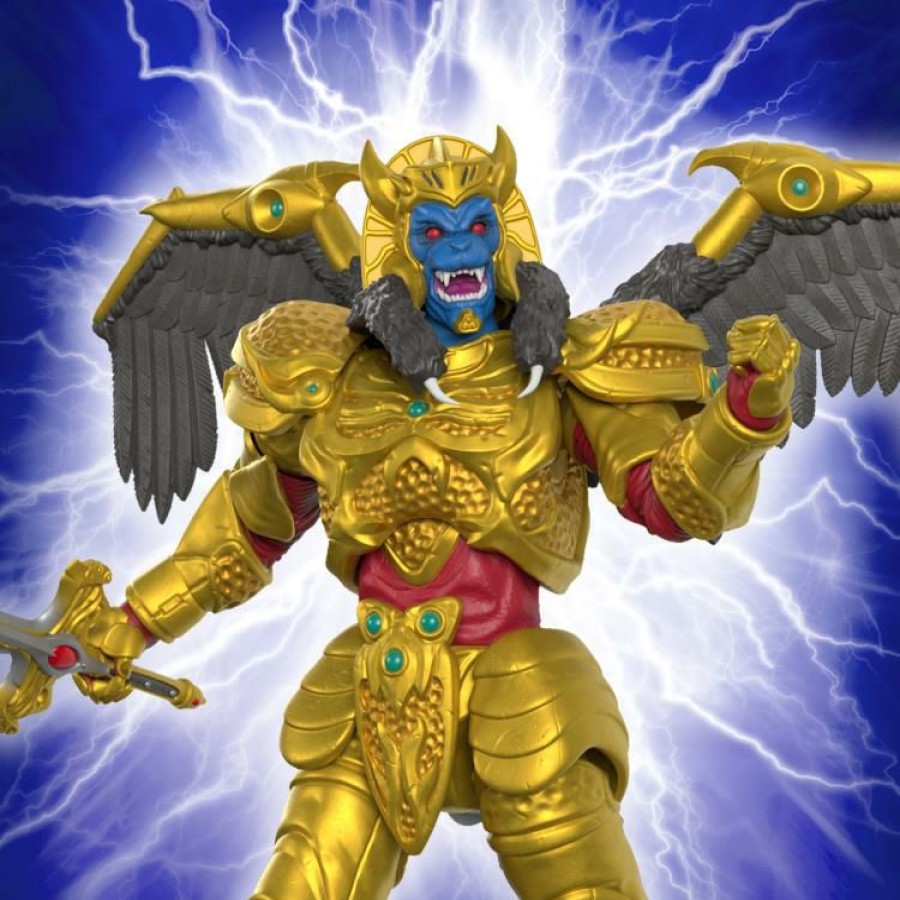 Movies / Tv / Sports * | Super 7 Pre-Orders Mighty Morphin Power Rangers Ultimates Goldar