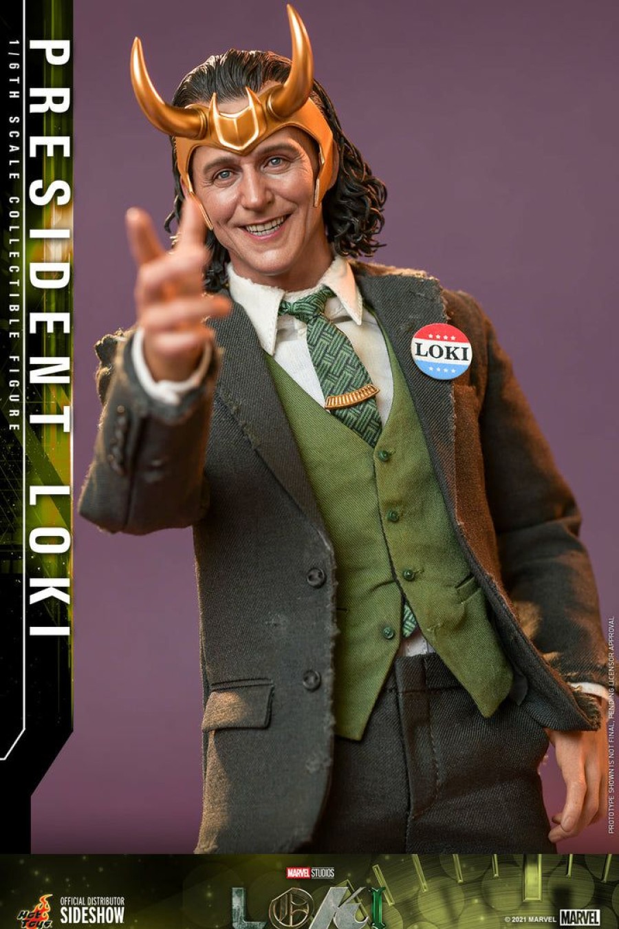 Movies / Tv / Sports * | Hot Toys Television Masterpiece 1/6 Figure President Loki Pre-Orders