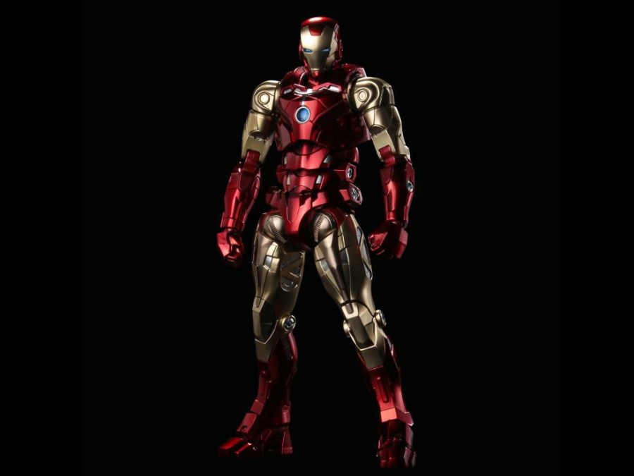 Movies / Tv / Sports * | Sentinel Marvel Fighting Armor Iron Man Figure