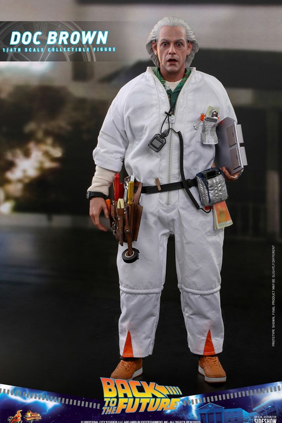 Movies / Tv / Sports * | Hot Toys 1/6 Scale Figure Back To The Future Doc Brown