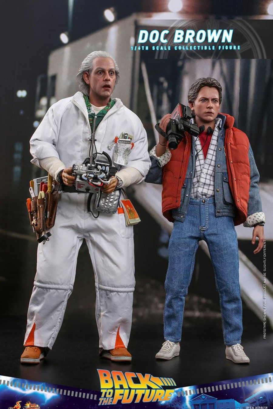 Movies / Tv / Sports * | Hot Toys 1/6 Scale Figure Back To The Future Doc Brown