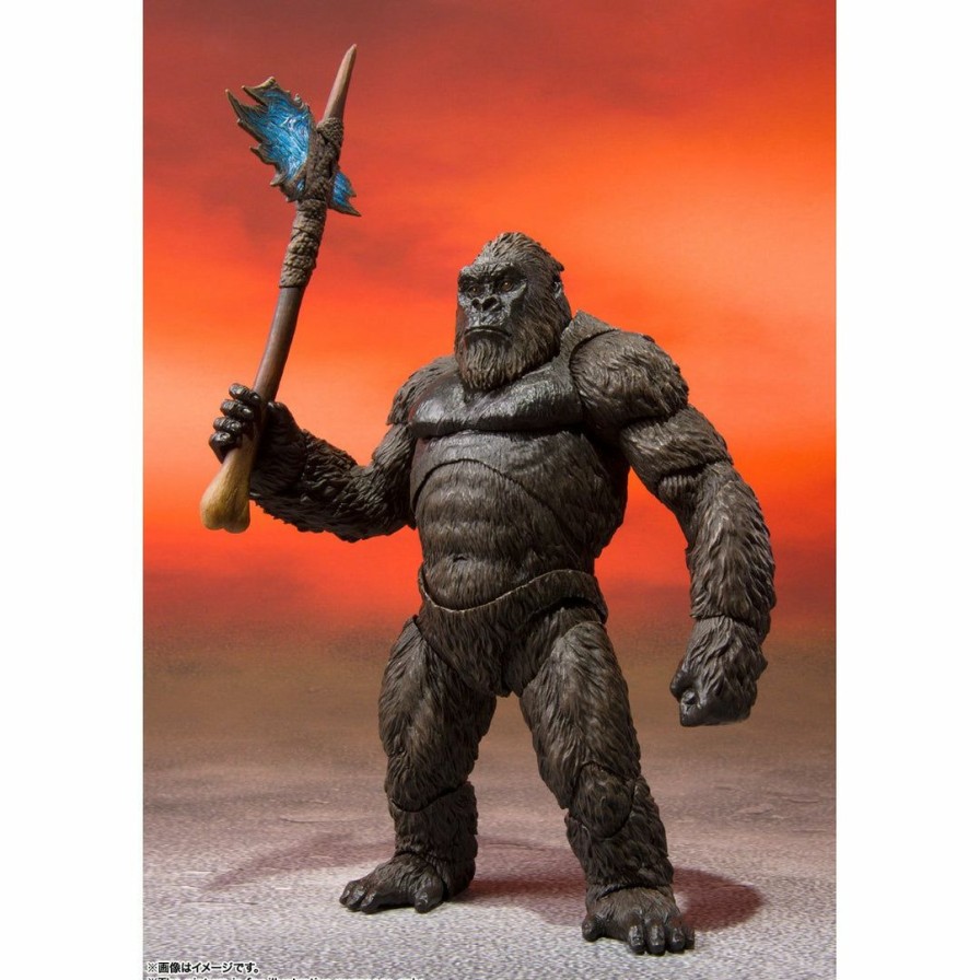 Movies / Tv / Sports * | Bandai S.H. Monsterarts "Godzilla Vs. Kong" (2021) King Kong Movies / Tv / Sports