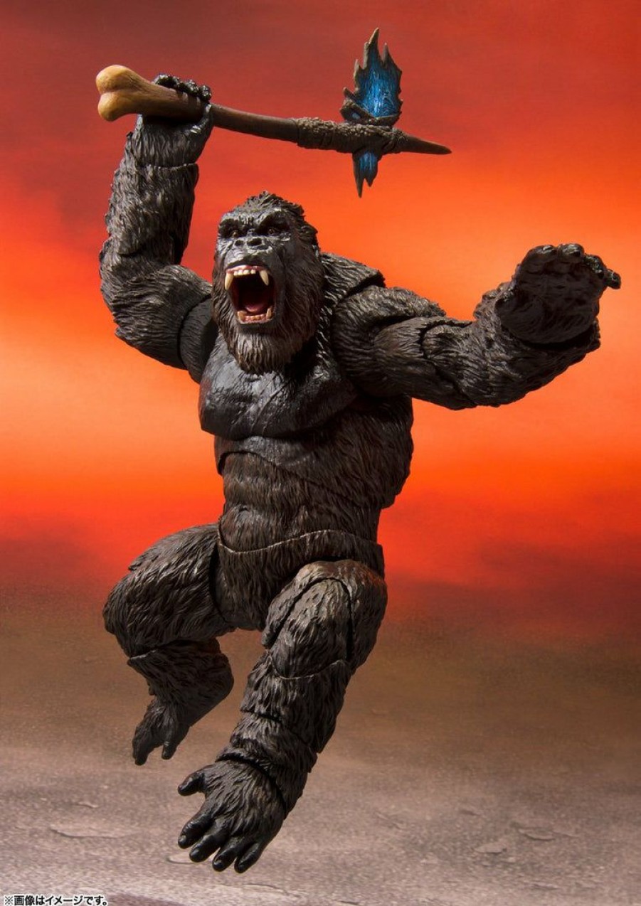 Movies / Tv / Sports * | Bandai S.H. Monsterarts "Godzilla Vs. Kong" (2021) King Kong Movies / Tv / Sports