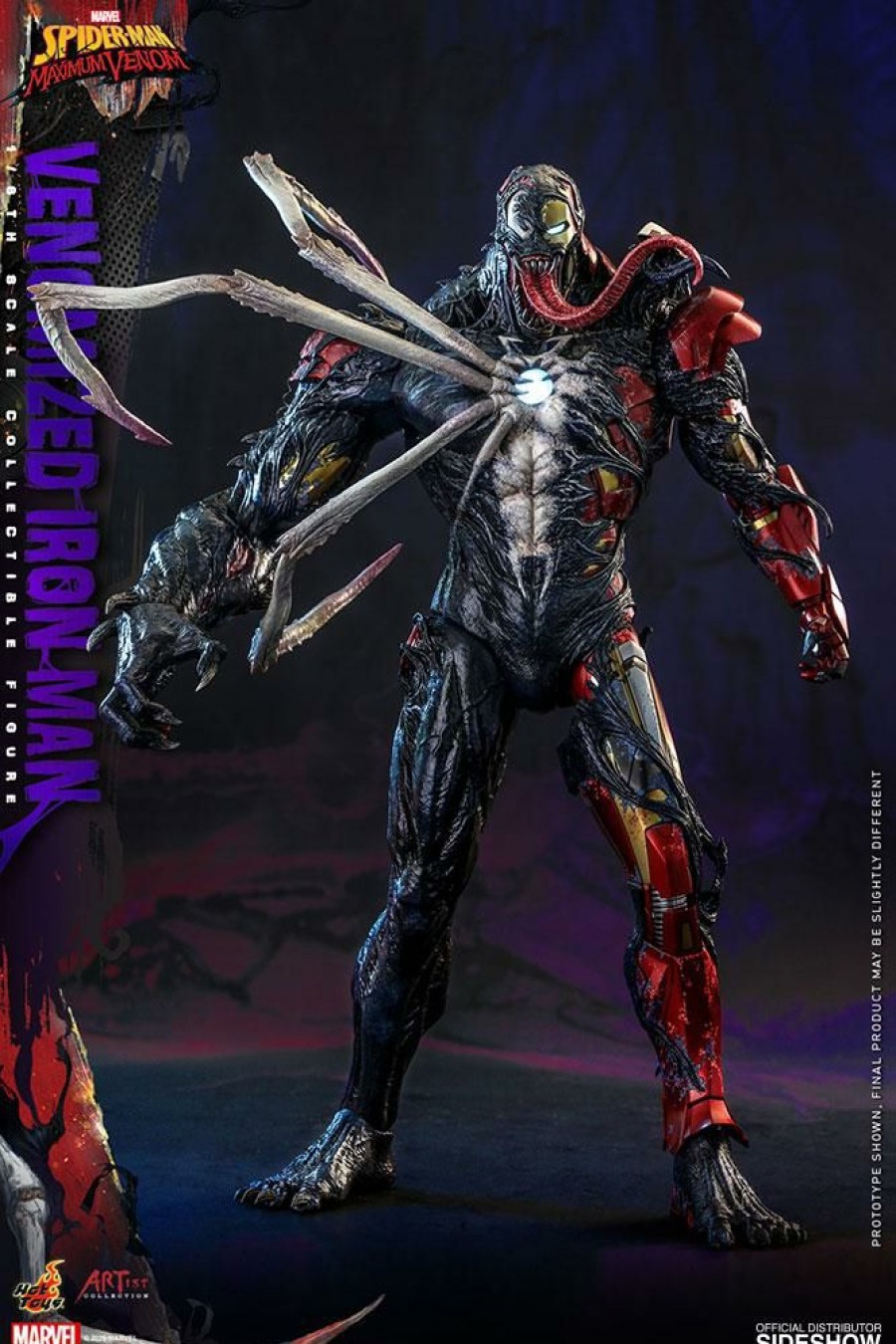 1/6 Scale * | Pre-Orders Hot Toys 1/6 Scale Figure Venomized Iron Man (Spider-Man: Maximum Venom)