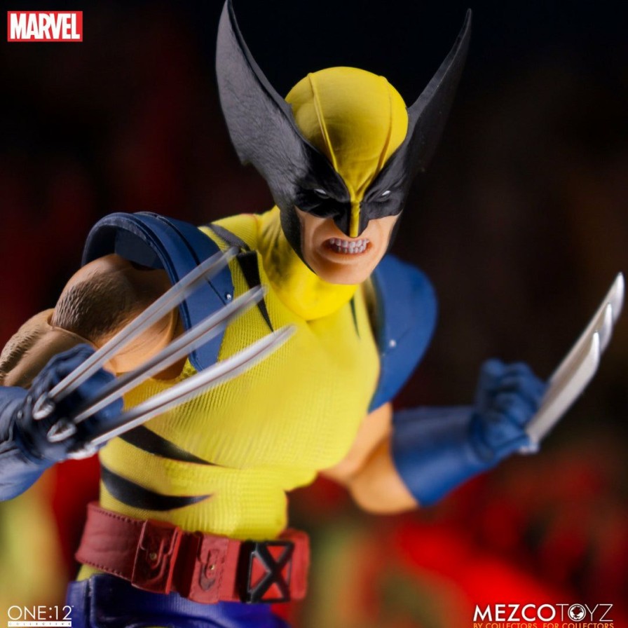 Movies / Tv / Sports * | Mezco Toyz One:12 Collective Marvel Wolverine Deluxe Steel Box Edition