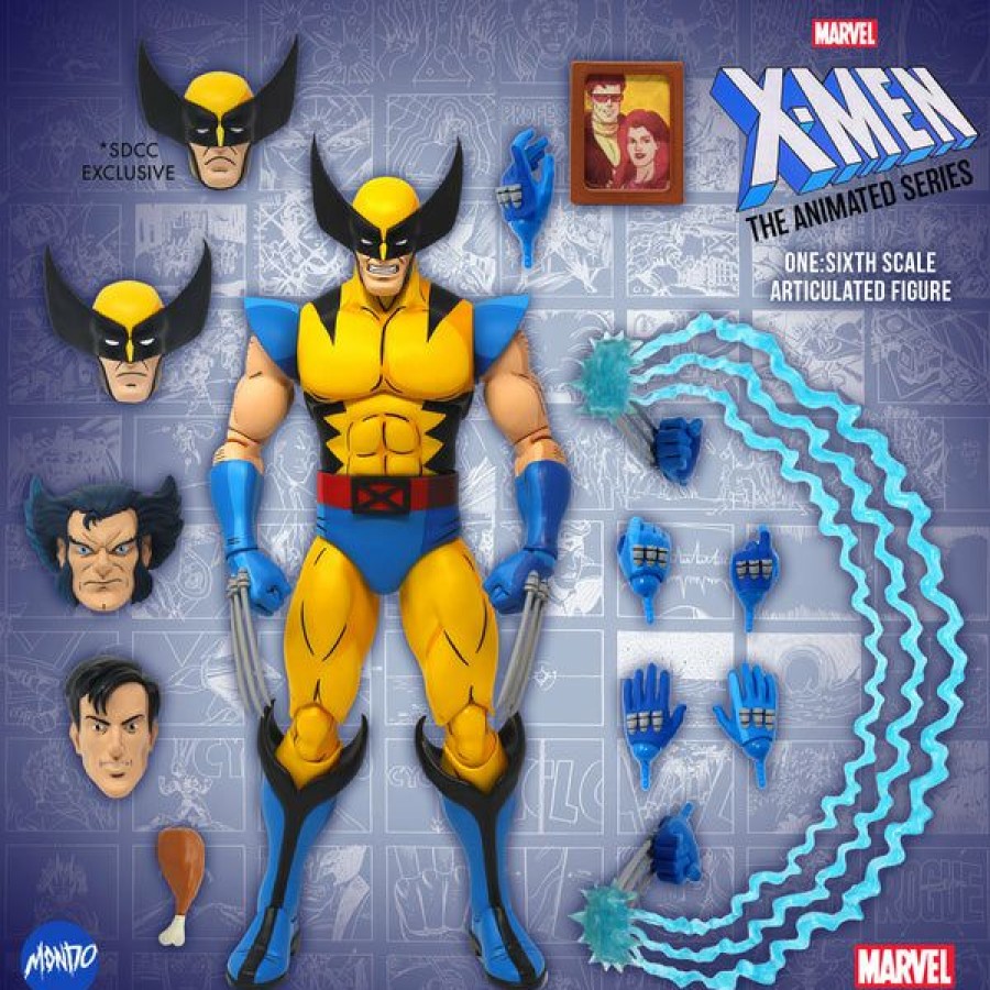 Comics * | Mondo X-Men Animated Wolverine 1/6 Scale Limited Sdcc Variant