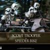 Movies / Tv / Sports * | Hot Toys Movie Masterpiece 1/6 Scale Scout Trooper And Speeder Bike (Episode Vi: Return Of The Jedi)