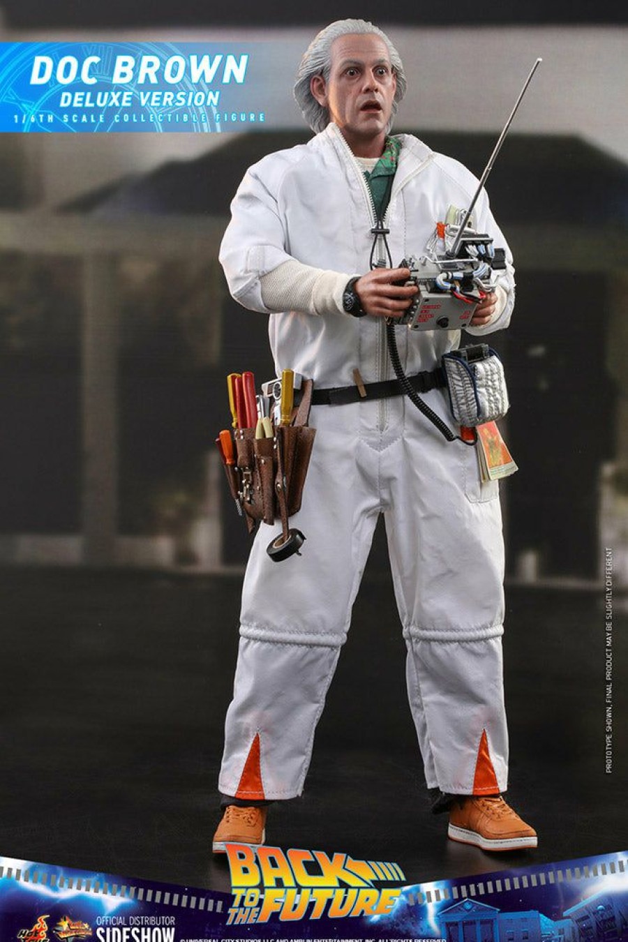 Movies / Tv / Sports * | Hot Toys 1/6 Scale Figure Back To The Future Doc Brown (Deluxe Version) Pre-Orders