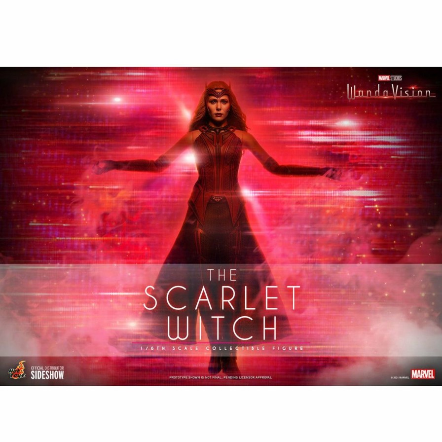 1/6 Scale * | Pre-Orders Hot Toys Tv Masterpiece 1/6 Scale Figure The Scarlet Witch (Wandavision)