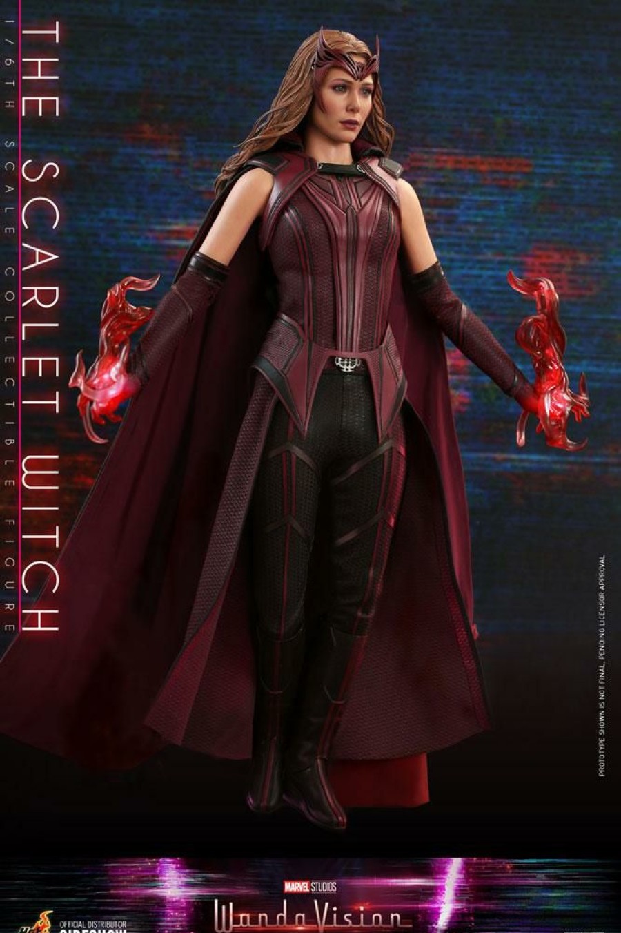 1/6 Scale * | Pre-Orders Hot Toys Tv Masterpiece 1/6 Scale Figure The Scarlet Witch (Wandavision)