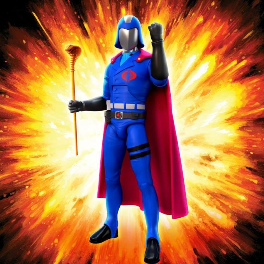 Movies / Tv / Sports * | Super 7 G.I. Joe Ultimates Cobra Commander