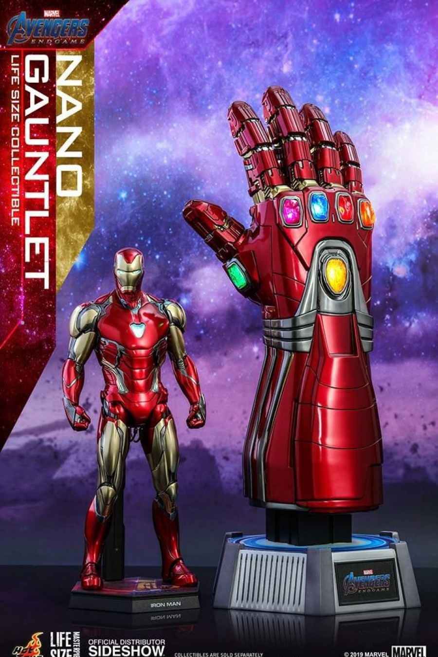 1/6 Scale * | Hot Toys Movie Masterpiece 1/1 Scale Life-Size Replica Nano Gauntlet (Avengers: Endgame) Comics